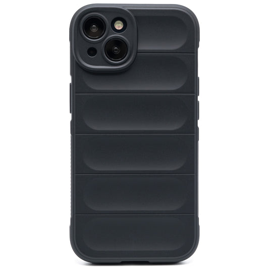 衝撃吸収 iPhone ケース 滑りにくい グリップ 耐衝撃 凹凸 黒 マット ブラック