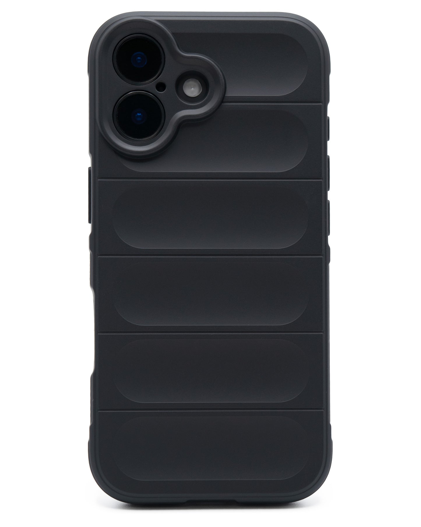 衝撃吸収 iPhone ケース 滑りにくい グリップ 耐衝撃 凹凸 黒 マット ブラック