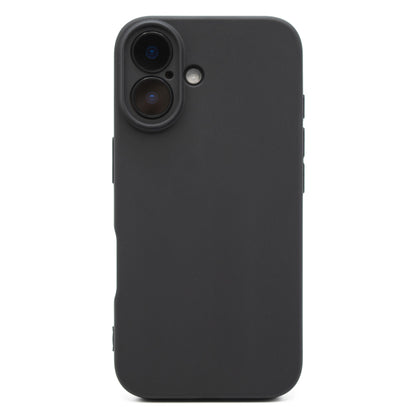 マットブラックのシンプルな iPhone 16 ケース