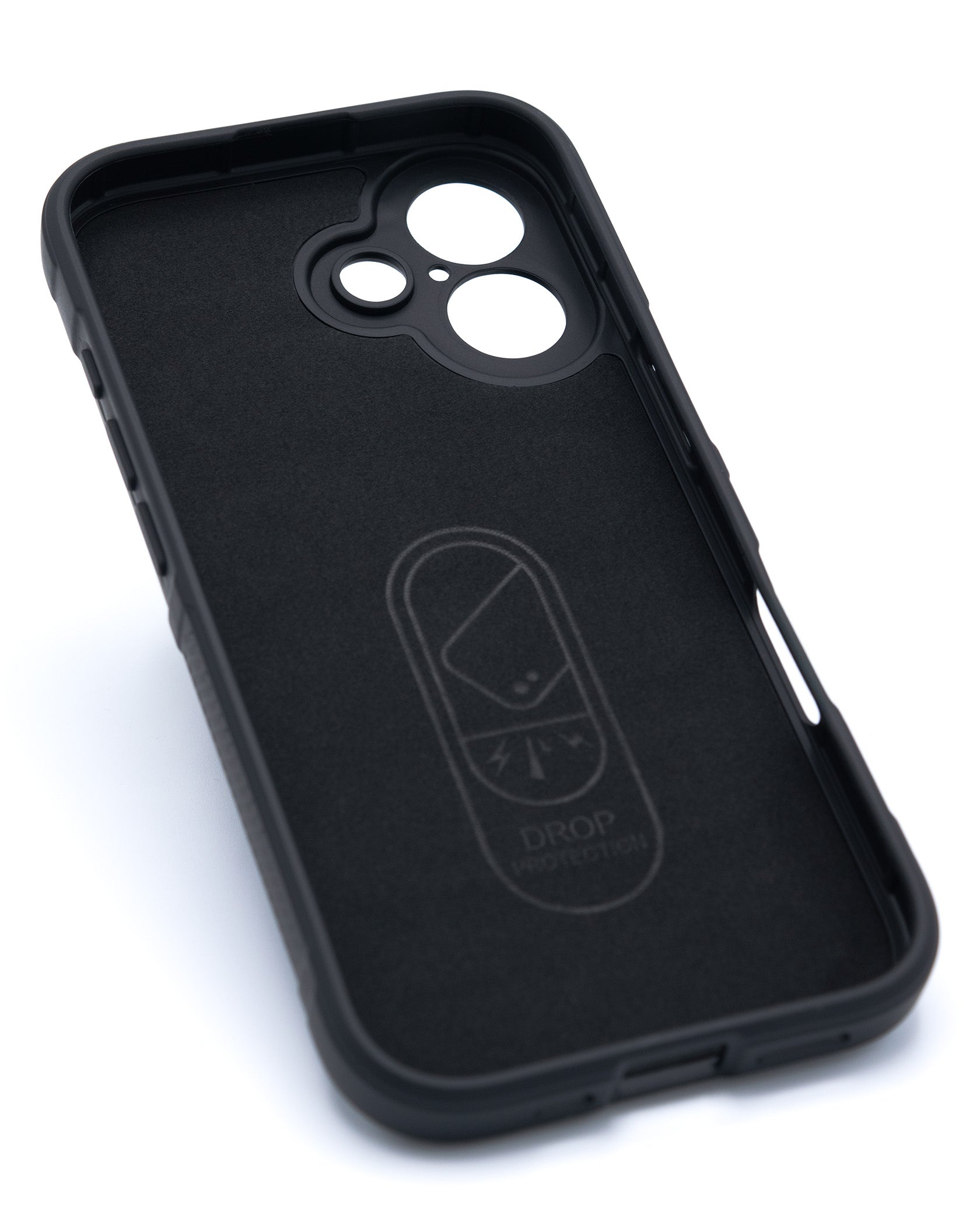 スマホケース ブラック 新品】純正互換品 iPhone16 ケースレザーケース ブラックの通販 by