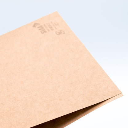 抗菌 紙製マスクケース 濃いクラフト紙（7枚入）