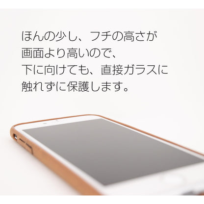 合成皮革の軽いiPhone SE（第2世代）ケース（キャメル）